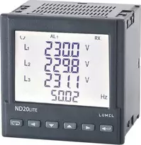 ND20LITE22100M1 1 ir 3 fazių tinklo parametrų matuoklis
