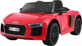Ramiz Elektromobilis Audi R8 Spyder, raudonas