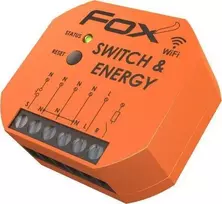 F&F Vieno relės su komutatoriumi ir tinklo parametrai kontrolė Energijos Wi- R1S1-P