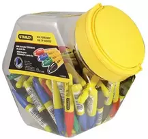 STANLEY MARKER FINE TIP MINI MIX 72szt
