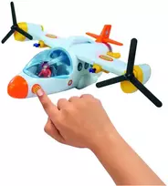 Simba Vien greitas gelbėjimo lėktuvas 42 cm ugniagesys