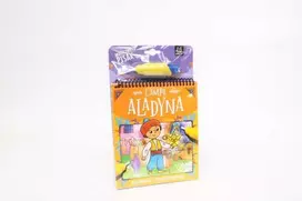 Aksjomat Axiom spalvinimo knygelė su vandens žymekliu Aladino lempa 36517