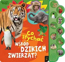Mokomoji knyga 29x27 cm Kas vyksta tarp laukinių gyvūnų FOKSAL 094765 FOK