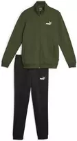 Puma Sportinis Kostiumas Vyrams Clean Sweat Suit Juodas Žalias 585841 31