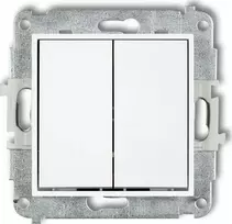 Karlik MINI Žvakių mygtukas baltas MWP -44.1