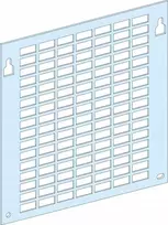 Schneider Electric Prisma Plus, G sistema, perforuota montavimo plokštė, LVS03170 moduliai