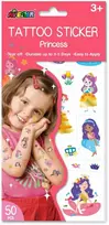 AVENIR Priklijuojamos tatuiruotės „Princesės“