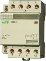 F&F modulinis kontaktorius 63A 3NO 1R 230V AC (ST63-31)