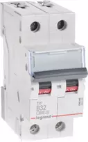 „Legrand“ grandinės pertraukiklis 2P B 32A 6 kA AC S302 TX3 (403390)