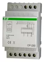 F&F Viršįtampių ribotuvas su trigubu anti- trikdančiu filtru 2P 1kV OP- 230