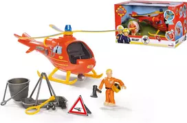Simba Simba Fireman Sam Sraigtasparnis Wallaby, Žaislų transporto priemonė (oranžinė / geltona, įskaitant paveikslėlį)