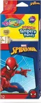 Dažai guašas Colorino Spiderman, 12 vnt. 91840PTRR