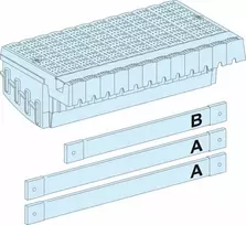 Schneider LVS04405 PrismaSet Polypact paskirstymo blokas, stotis Plug-in, 3 greičiai. LVS04405