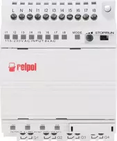 Relpol Programuojamas valdiklis 230V AC 8 įėjimai, 4 išėjimai be ekrano ir klaviatūros NEED-230AC-11-08-4R (857737)