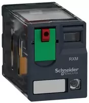 Schneider Zelio RXM 4P 230V AC miniatiūrinė relė LED RXM4GB2P7