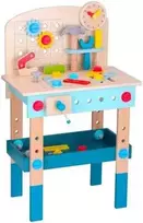 Tooky Toys Medinis meistravimo stalas dirbtuvės TOOKY TOY