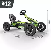 Kartingas BERG Rally DRT Žalias