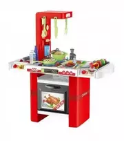 Malplay Vaikiška žaislinė virtuvėlė Barbecue House, 43 vnt