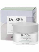Veido kremas - gelis Dr. Sea Balancing Fluid Biosaccharides, Olive Oil & Green Tea, 50 ml, SPF 15