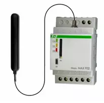 F&F GSM nuotolinio valdymo relė CLTP 2xWY, 2xWE, Gate Control maitinimo šaltinis 230V AC kontaktai 1NO montavimas DIN SIMPLYMAX-P02 geležinkelio