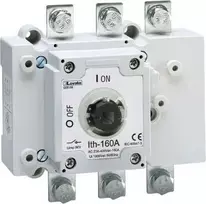 Lovato Electric 3P 160A jungiklis be rankenėlės (GE0160)
