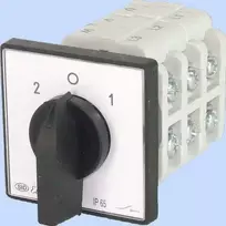 Elektromet Cam jungiklis 2-0-1 3P 16A su plokštele IP65 Arc 16-72 (921672)