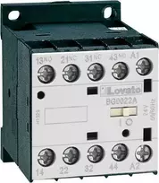 Lovato Electric „Lovato“ elektrinis pagalbinis kontaktorius BG00.40A 10A 4NO 0R 24V AC (11BG0040A024)