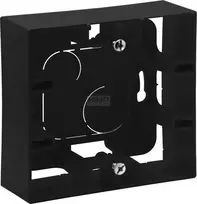 Legrand Niloe Step 863597 ant paviršiaus montuojama dėžutė, viena juoda