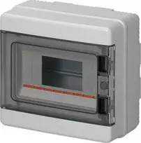 Elettrocanali Modulinis skirstomasis skydas PV 1x12, montuojamas ant paviršiaus su transp 620 serija IP65 280x220x100 bėgis N+PE pilka EC62012E