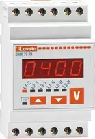Lovato Electric 3fazės skaitmeninis modulinis voltmetras 15-660V (DMK70R1)