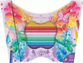 Faber-Castell – dovanų rinkinys Sparkle spalvoti pieštukai drugelis (201971 m.)