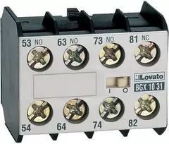 Lovato Electric „Lovato“ elektrinis pagalbinis kontaktorius 0NC 2NC (11BGX1022)