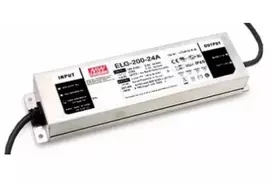 192W LED impulsinis maitinimo šaltinis Mean Well, 12V, IP67, 16A, valdomas, PFC