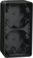 Schneider Electric Mureva Styl Wall pagrindas 2x vertikalus antracitas MUR37912