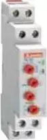 Lovato Electric Timer relė 1NO + 1CO uždelsimas programuojamas daugiafunkcis 0,1s - 10 dienų 8A 12 - 240V (TM M2)