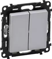 Legrand Valena 6A aliuminis (752318)