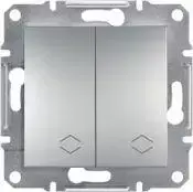 Schneider Electric Asfora dvigubų laiptų jungiklis be aliuminio rėmo (EPH0600161)