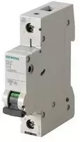 Siemens 5SL6102-6 Grandinės pertraukiklis SENTRON 5SL6 1P B 2A 6kA AC 5SL6102-6