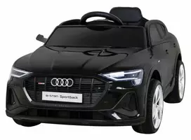 Ramiz Elektromobilis vaikams Audi E- Tron QLS-6688, 4x4, juodas