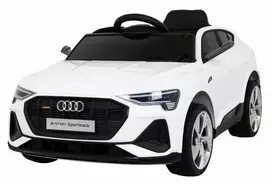 Ramiz Elektromobilis vaikams Audi E- Tron QLS-6688, 4x4, baltas