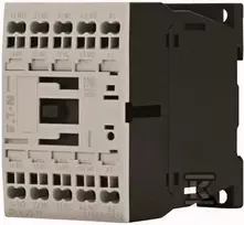 Eaton DILA pagalbinis kontaktorius 24V DC 2Z+2R spyruokliniai gnybtai Push-In DC veikimas 199218