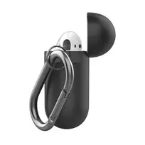 Class and Culture LLC KeyBudz Elevate Keychain - silikoninis apsauginis dėklas, skirtas AirPods 1/2 (pastelinė geltona)