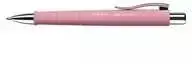 Automatinis tušinukas Faber-Castell, PolyBall, XB, 0.6mm, rožinės spalvos