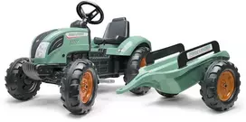 Falk Farm Lander Minamas pedalinis traktorius su priekaba