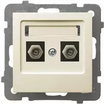 Ospel ANTENOS JUNGTIS 2 LAIDŲ F TIPO ECRU AS