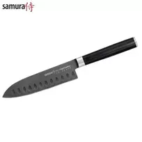 Samura MO-V Stonewash Santoku 5.4''/138mm. 59HRC. iš AUS 8 Japoniškas plienas 59 HRC