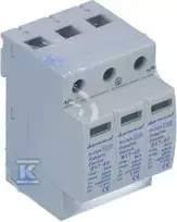 Elektro-Plast PV viršįtampių ribotuvai 3P (T1+T2 DC) BY7-40 1000V DC