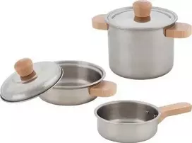 Goki Virimo rinkinys, 2 puodai ir keptuvės