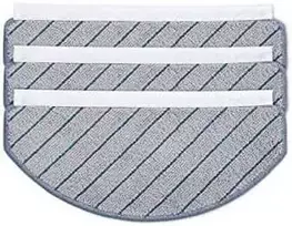Medžiaginės Šluostės Ecovacs dulkių siurbliams robotams X1 Plus/ T10/ T10 Plus, 3 vnt.