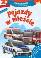 Skrzat Wydawnictwo Spalvinimo knygelė A5 Mažylių tapyba. Transporto priemonės mieste SKRZAT 071924